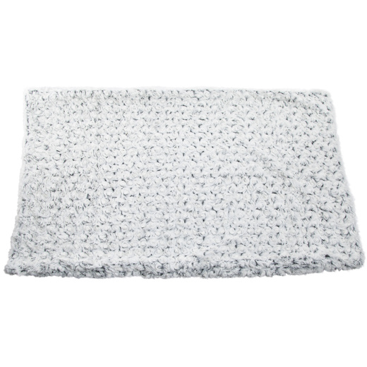 faux fur pillow case 20in x 30in Five Below let go & have fun