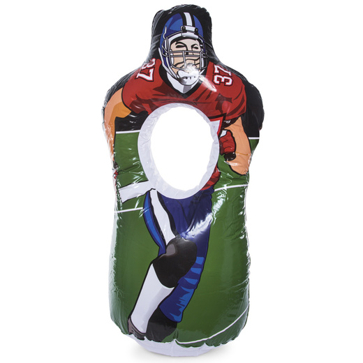 inflatable football target toss 44in Five Below let go & have fun