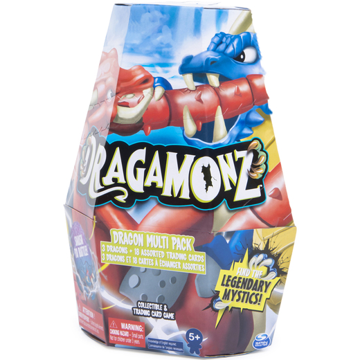 dragamonz™ dragon multipack figure & trading card game blind bag let