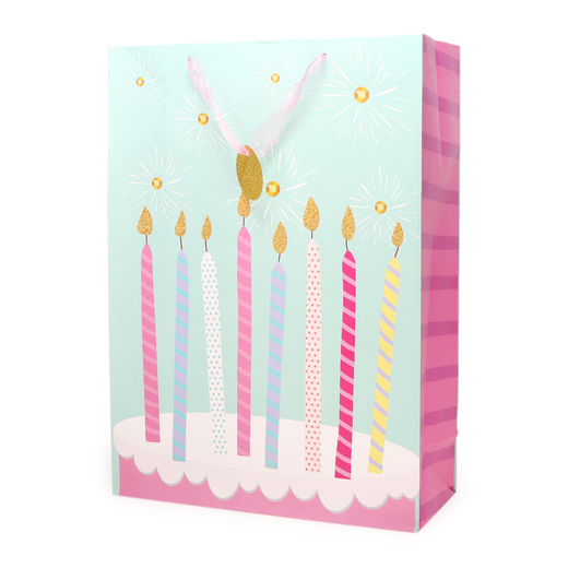Jumbo Birthday Gift Bags 17.75in X 12.75in Five Below let go & have fun
