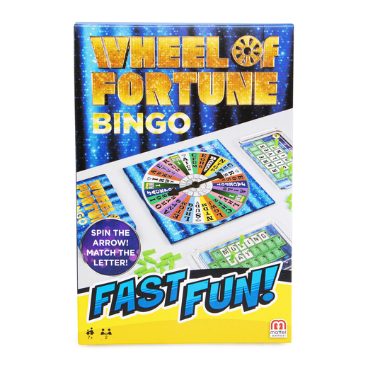 wheel of fortune® bingo game fast fun! edition let go & have fun
