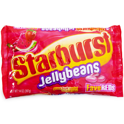 starburst® fave reds™ jelly beans 14oz bag Five Below let go & have fun