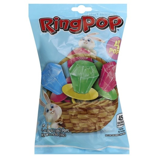 easter ring pop® candy lollipops 4count bag Five Below let go