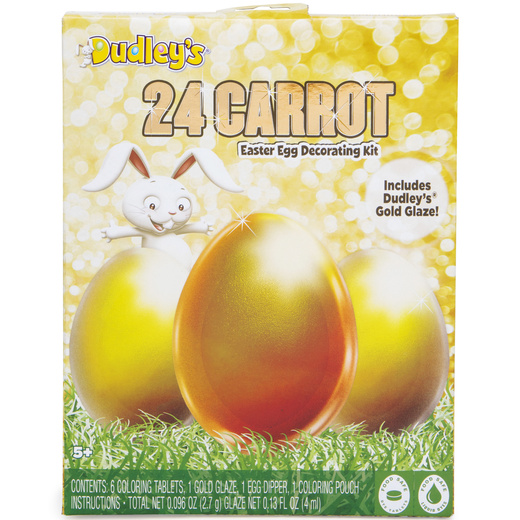 Dudley's® 24 Carrot Easter Egg Decorating Kit Five Below let go