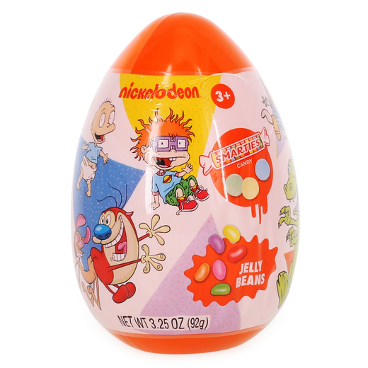 nickelodeon™ 90s cartoon easter egg w/ candy 3.25oz let go & have fun