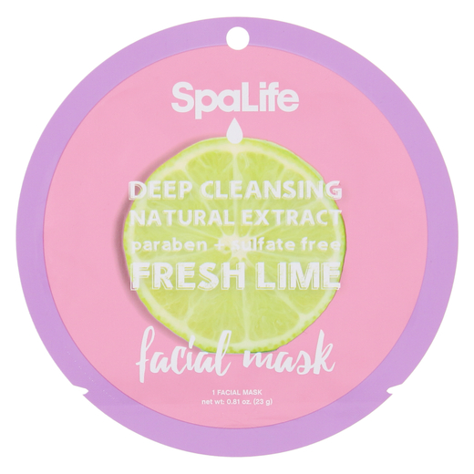 Deep Cleansing Natural Extract Face Mask Fresh Lime Five Below