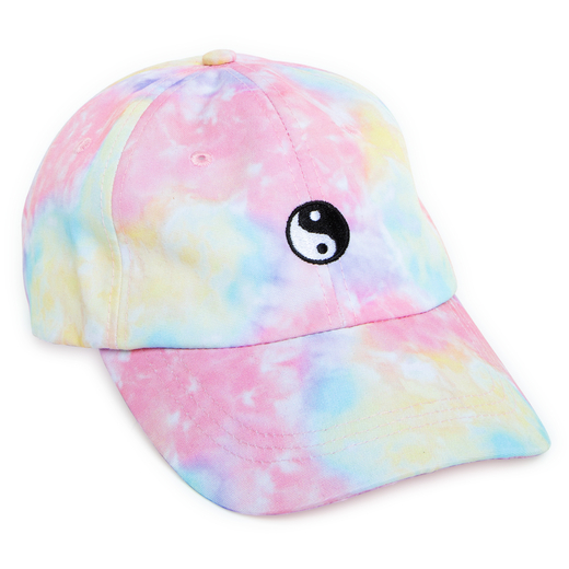 Juniors Tie Dye Baseball Cap W/ Embroidered Patch Five Below let go