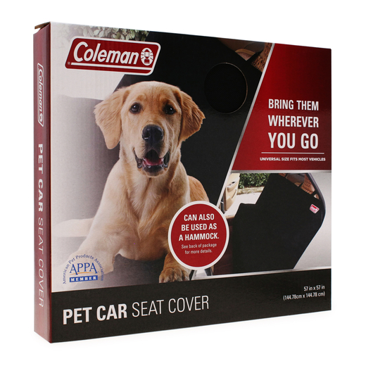 coleman® pet car seat cover/hammock Five Below let go & have fun