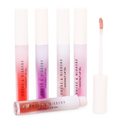 smoke & mirrors ultra-nourishing lip oil 5-piece set - coconut kiss ...