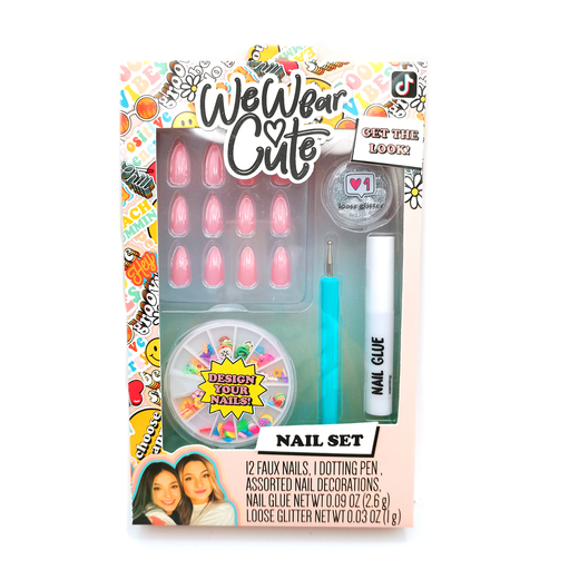we wear cute™ nail set Five Below let go & have fun