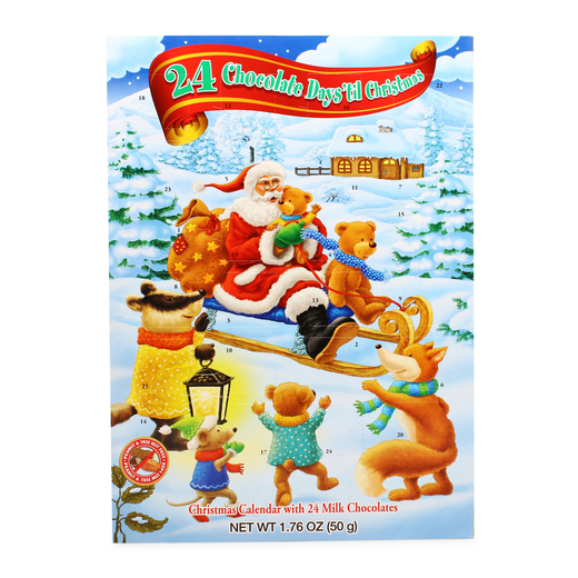 24 chocolate days 'til christmas advent calendar | Five Below | let go &  have fun