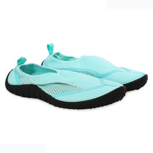 ladies blue water shoes Five Below let go & have fun