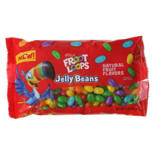 kellogg's froot loops® jelly beans 14oz let go & have fun
