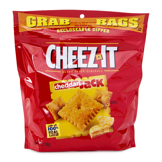 cheezit® cheddar jack w/ reclosable zipper 7oz Five Below let go