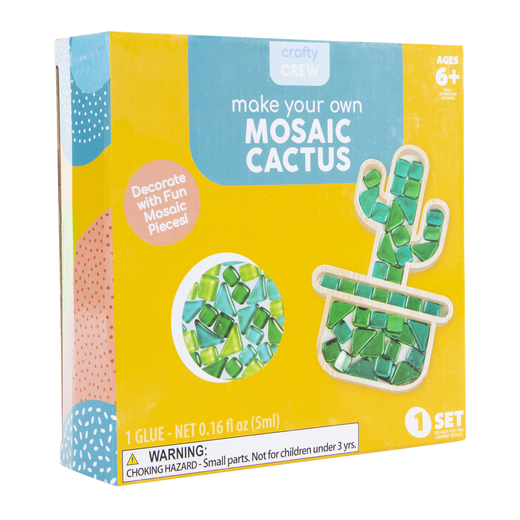 mosaic cactus diy kit Five Below let go & have fun