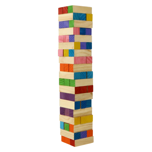 giant wooden tumbling bricks game Five Below let go & have fun