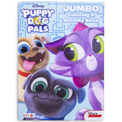 Disney Puppy Dog Pals™ Jumbo Coloring & Activity Book | Five Below