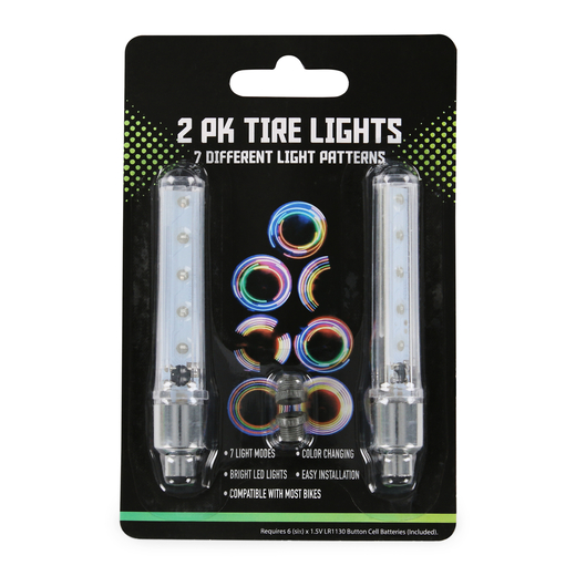 LED bike tire lights 2pack Five Below let go & have fun