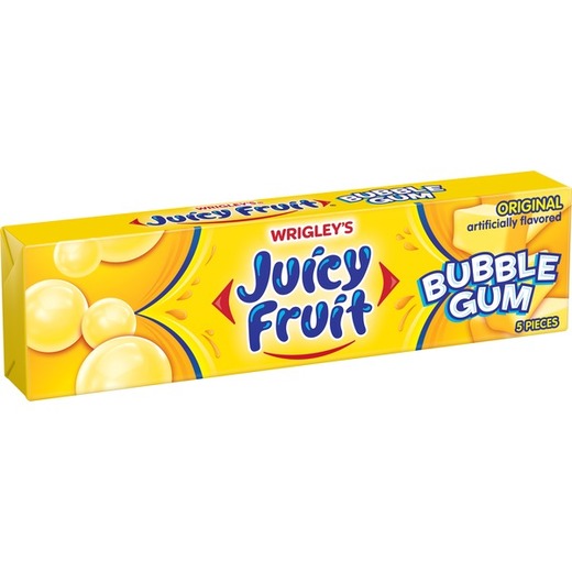 juicy fruit® original bubble gum - 5 pieces | Five Below | let go ...
