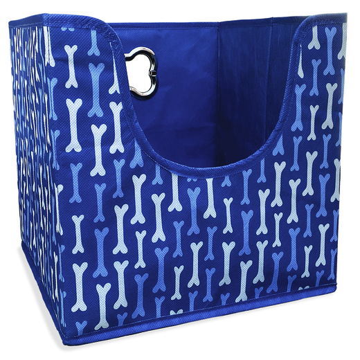 dog toy box 12in x 12in Five Below let go & have fun