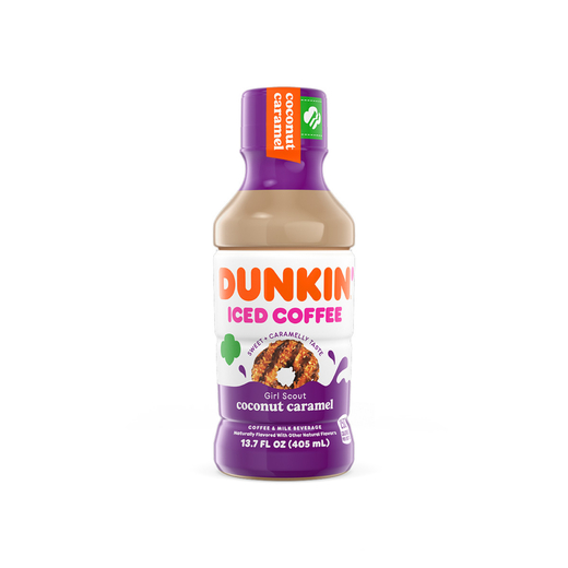 dunkin'® girl scout coconut caramel iced coffee 13.7oz Five Below
