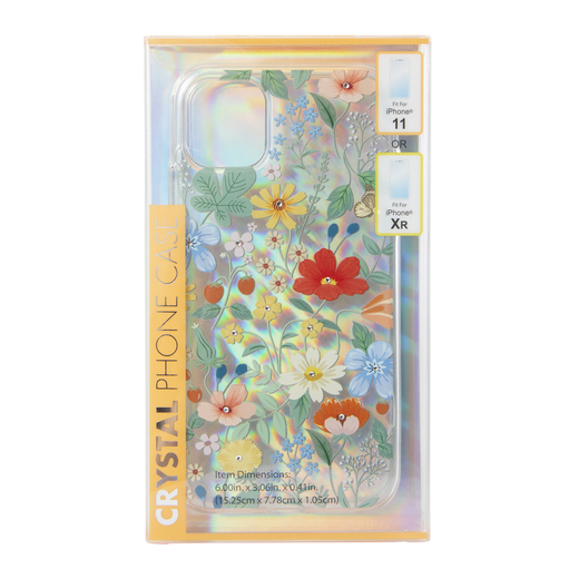 iPhone 11®/Xr® crystal phone case Five Below let go & have fun