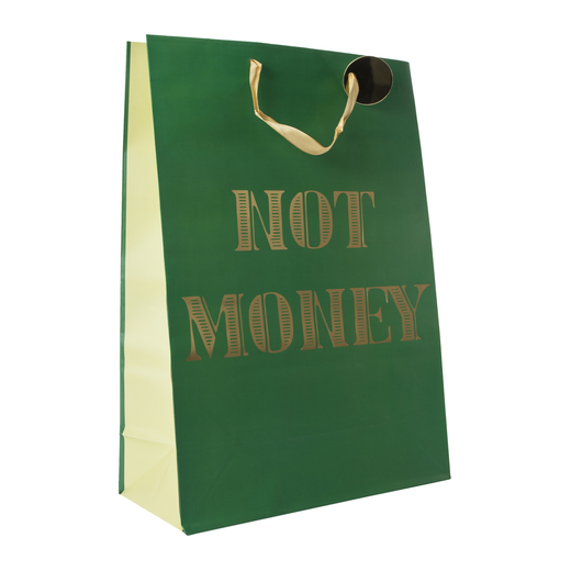 jumbo funny gift bag 17.75in x 12.75in Five Below let go & have fun