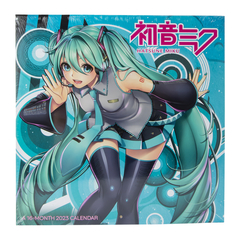 hatsune miku 16-month 2023 wall calendar | Five Below | let go & have fun