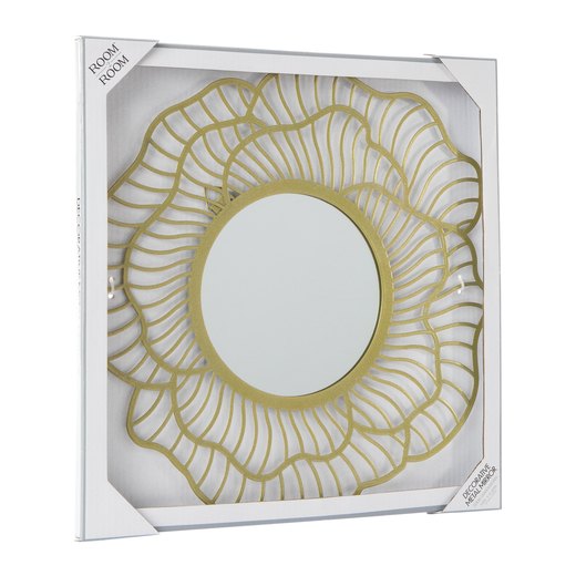 gold wall mirror Five Below let go & have fun
