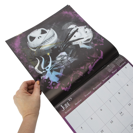 the nightmare before christmas™ 16-month 2023 wall calendar | Five Below |  let go & have fun