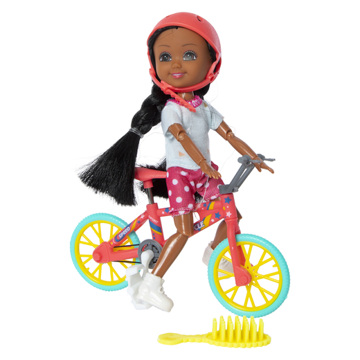 zoe summer riding doll & skateboard Five Below let go & have fun