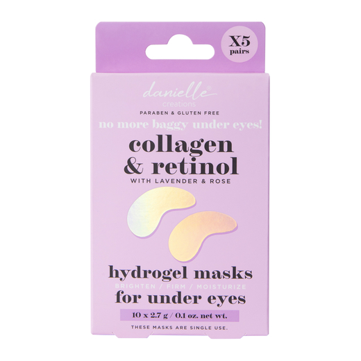 danielle creations® hyaluronic acid hydrogel eye masks 10count Five