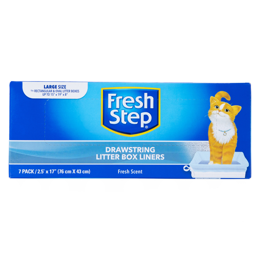 fresh step® fresh scent drawstring litter box liners 7count Five Below let go & have fun