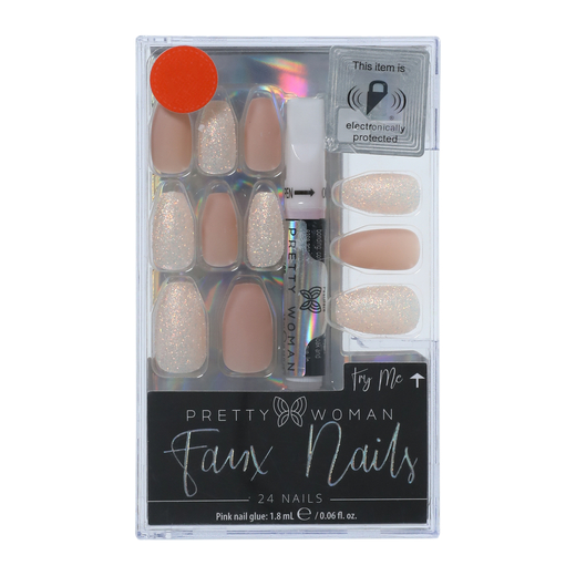 Pretty Woman Faux Nails 24 piece Set With Nail Glue Five Below Let Pretty Woman Faux Nails 24 piece Set With Nail Glue Five Below Let