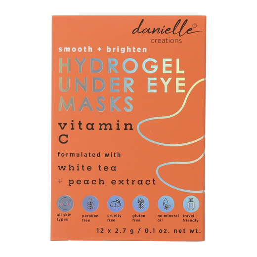danielle creations® vitamin C hydrogel under eye masks 12count Five