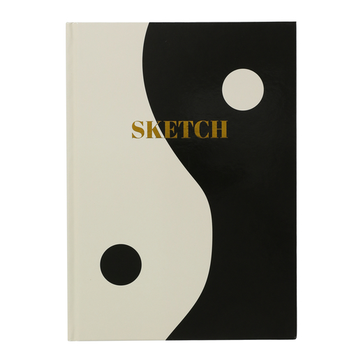 hardcover sketch book 8in x 11in Five Below let go & have fun