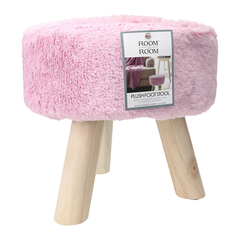 Faux fur discount stool five below