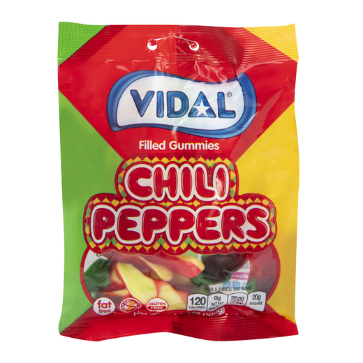 vidal® chili peppers filled gummies 3.5oz Five Below let go & have fun