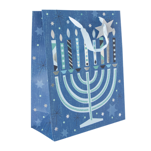large hanukkah gift bag 12.75in x 10.25in Five Below let go & have fun