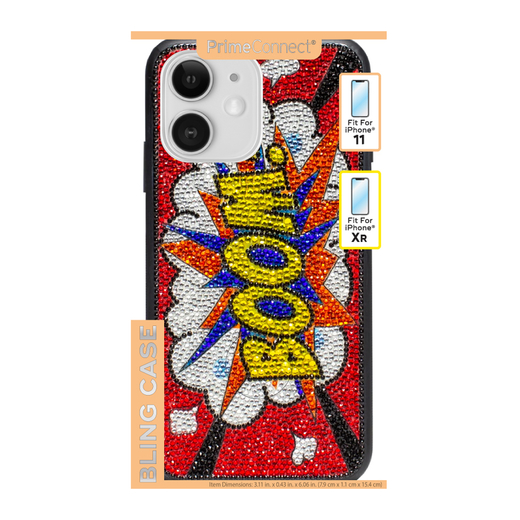 iPhone 11®/Xr® Bling Phone Case Five Below let go & have fun