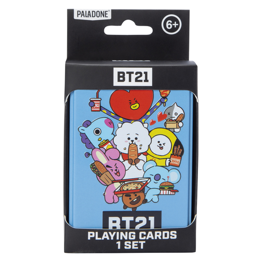 BT21® playing cards Five Below let go & have fun