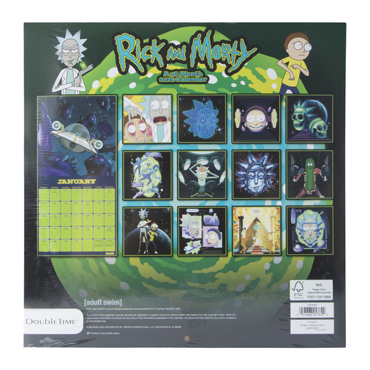 Fandom 2024 Wall Calendar 16-Month | Five Below | let go & have fun