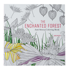 The Enchanted Forest Anti-Stress Coloring Book by Sara Muzio| Five ...