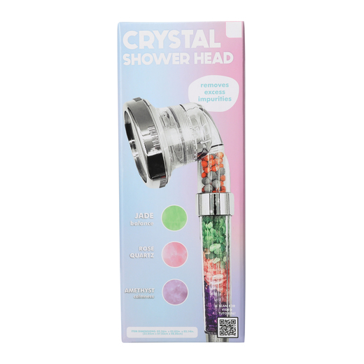 Crystal Shower Head Five Below let go & have fun