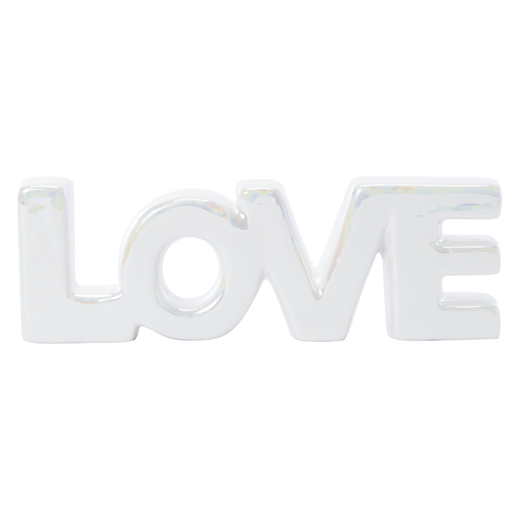 Ceramic Tabletop Words Décor Five Below let go & have fun