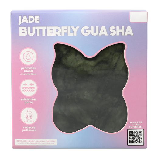 Butterfly Gua Sha Facial Tool 3in x 3in Five Below let go & have fun