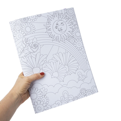 Poster Art Kaleidoscope Coloring Book| Five Below | let go & have fun