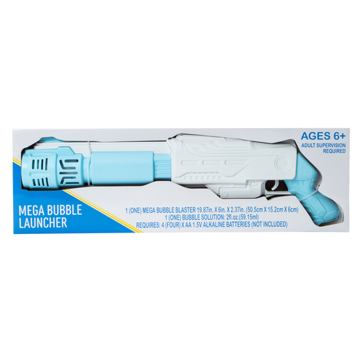 Mega Bubble Launcher 20in Five Below let go & have fun